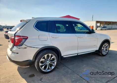 2015 BMW X3 Sdrive28I из США, поврежденный, VIN 5UXWZ7C54F0F76071